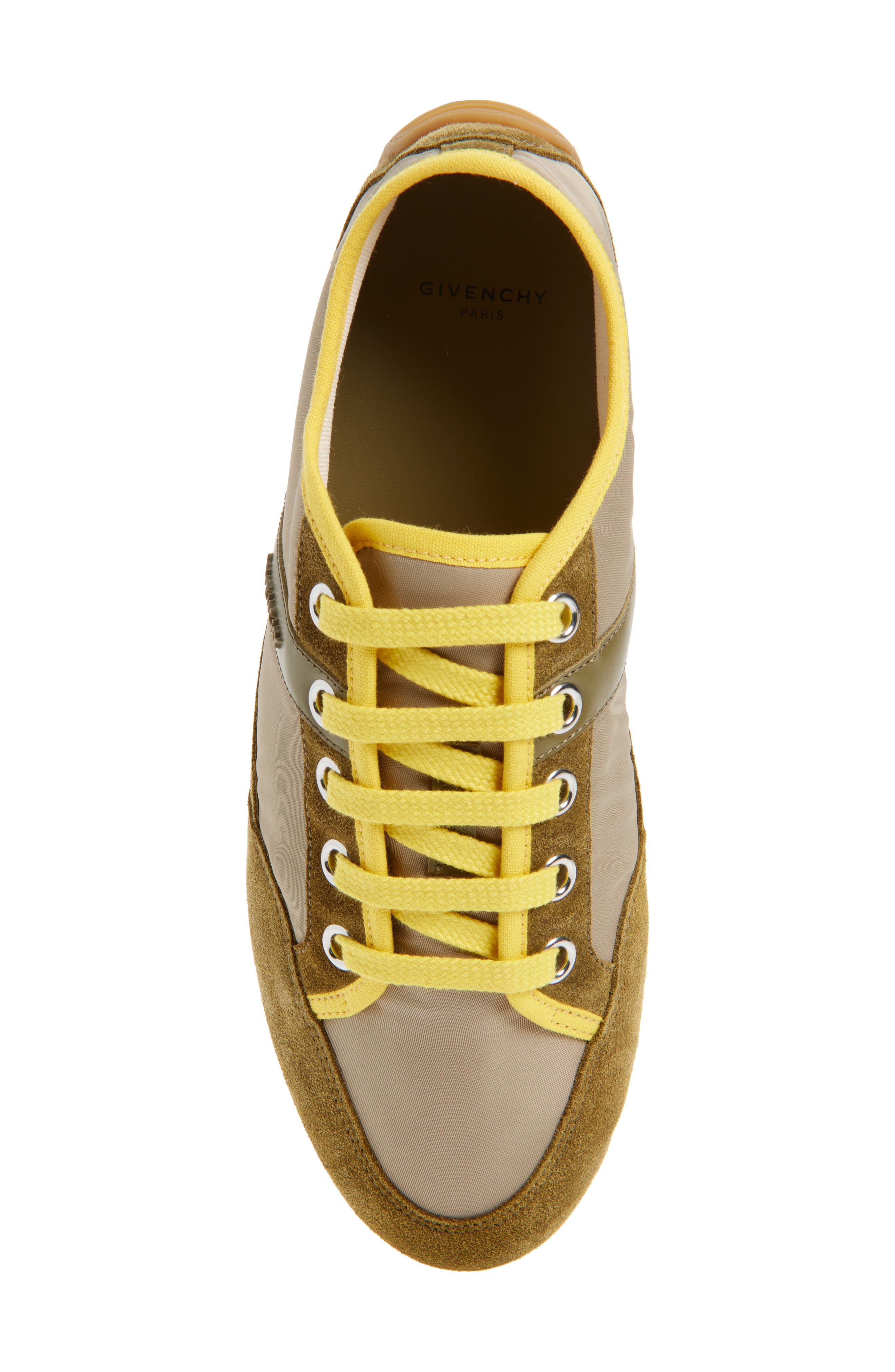 Givenchy Slim Sneaker, Alternate, color, Khaki/ Yellow