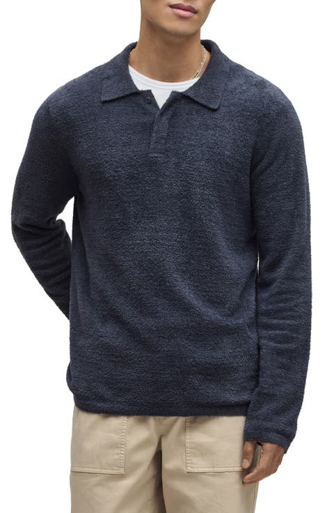 CozyChic® Lite Long Sleeve Polo Shirt