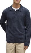 Barefoot Dreams® CozyChic® Lite Long Sleeve Polo Shirt
