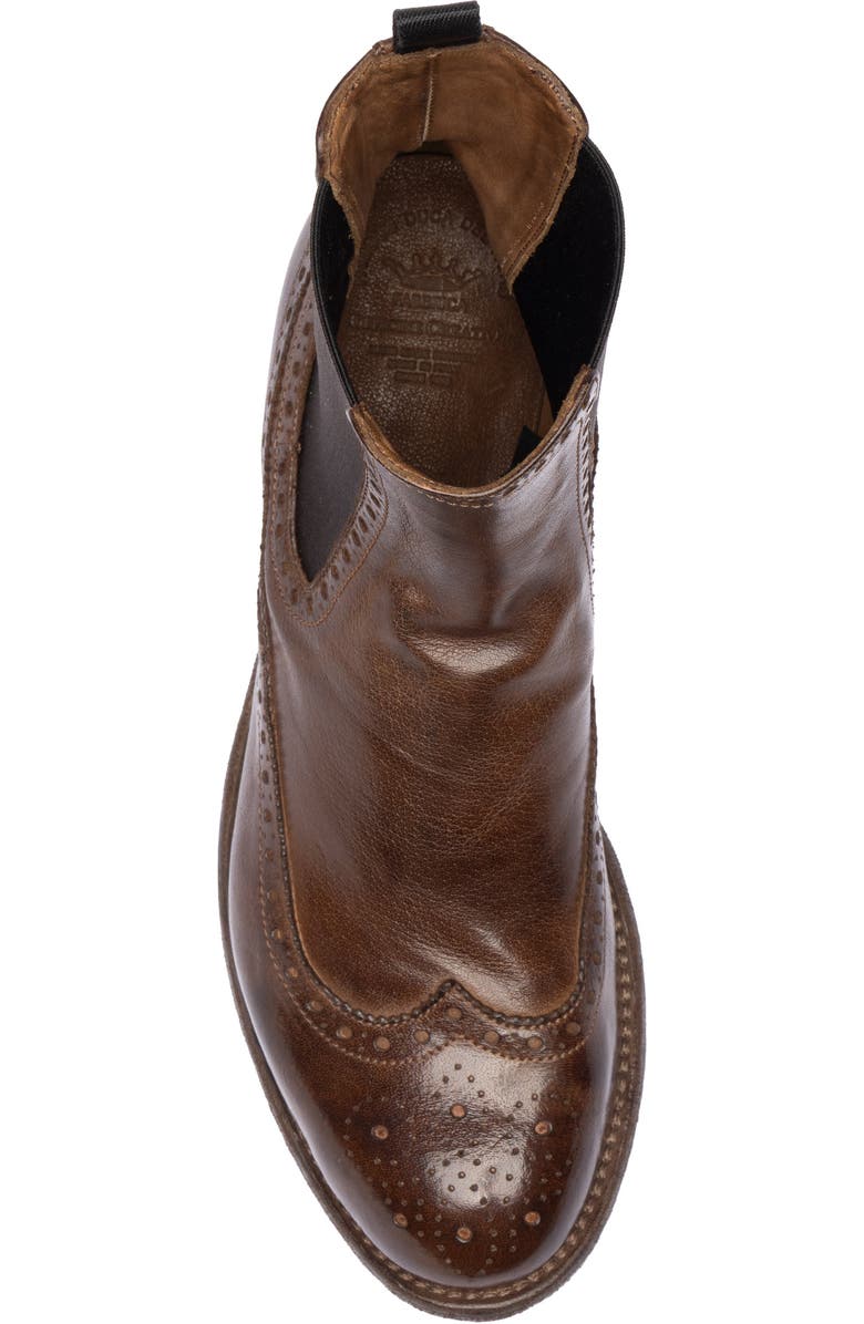 Officine Creative Lexikon 151 Leather Chelsea Boots, Alternate, color, Brown