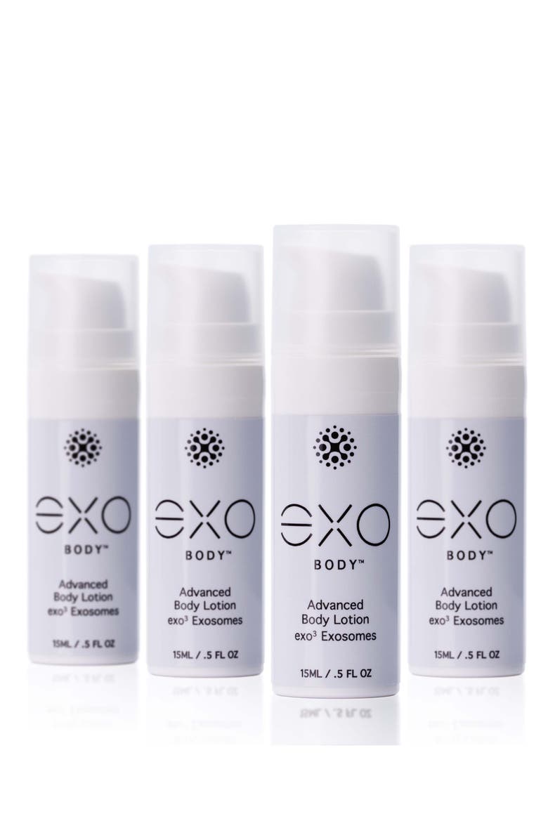 Exoceuticals EXO BODY - ADVANCED BODY LOTION - TRAVEL SIZE, Main, color, Black