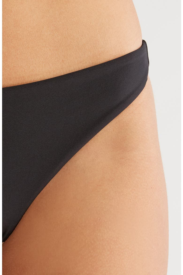Simply Seamless Skimpy Bikini Bottoms, Alternate, color, BLACK