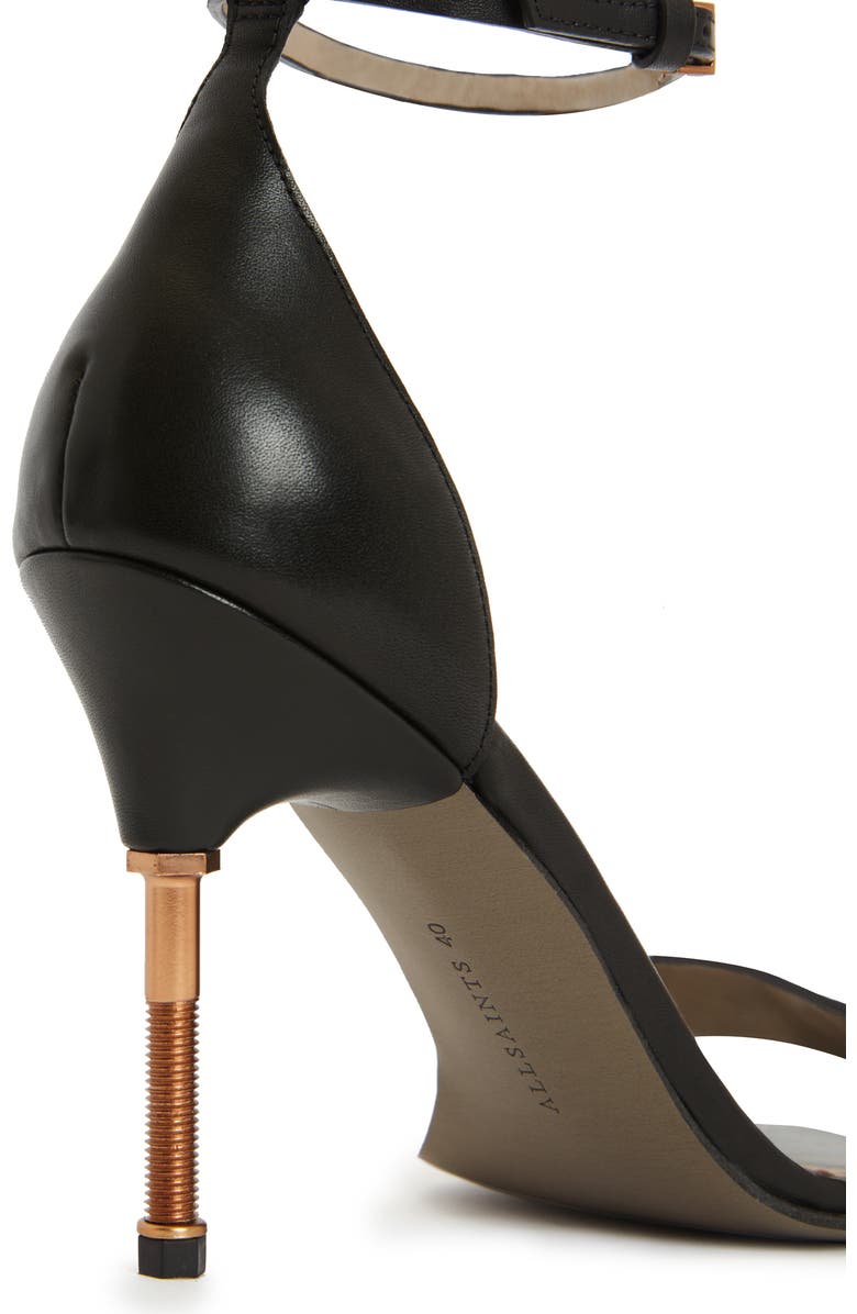 AllSaints Betty Ankle Strap Sandal, Alternate, color,