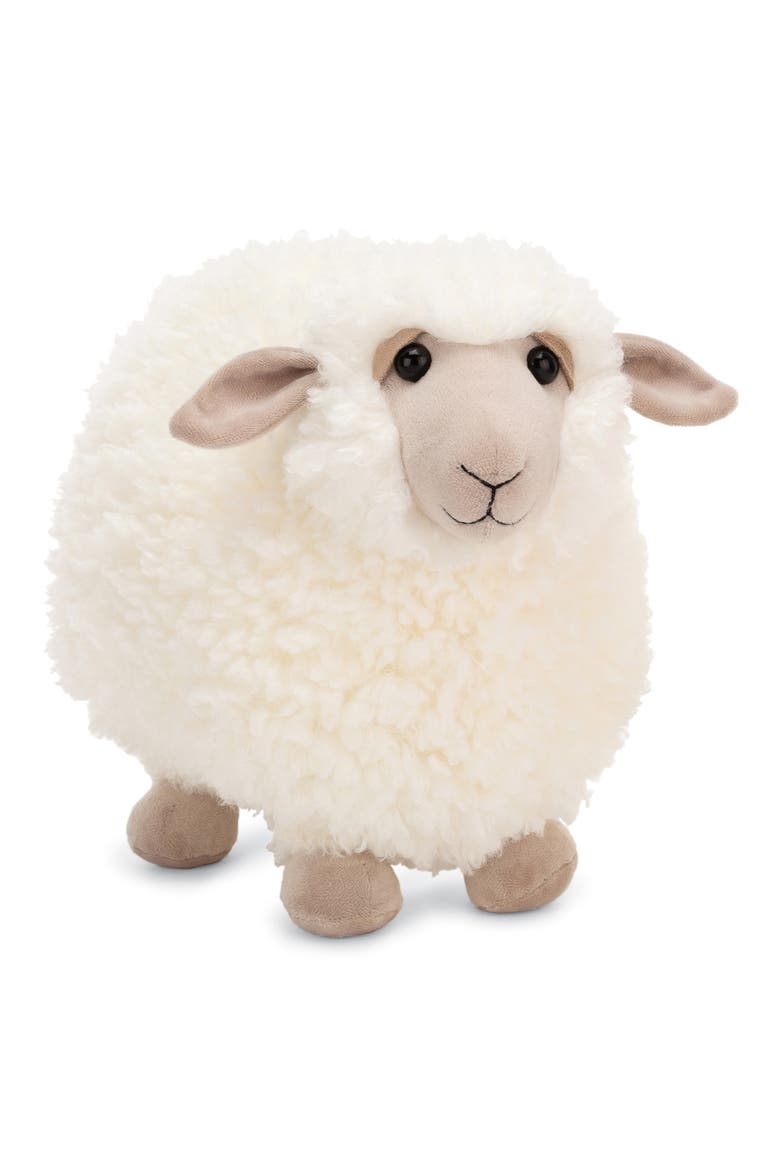 Rolbie Sheep Stuffed Animal, Main, color, WHITE