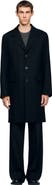 SANDRO Wool and cashmere coat