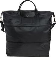 Longchamp Le Pliage One S Canvas Travel Bag Expandable