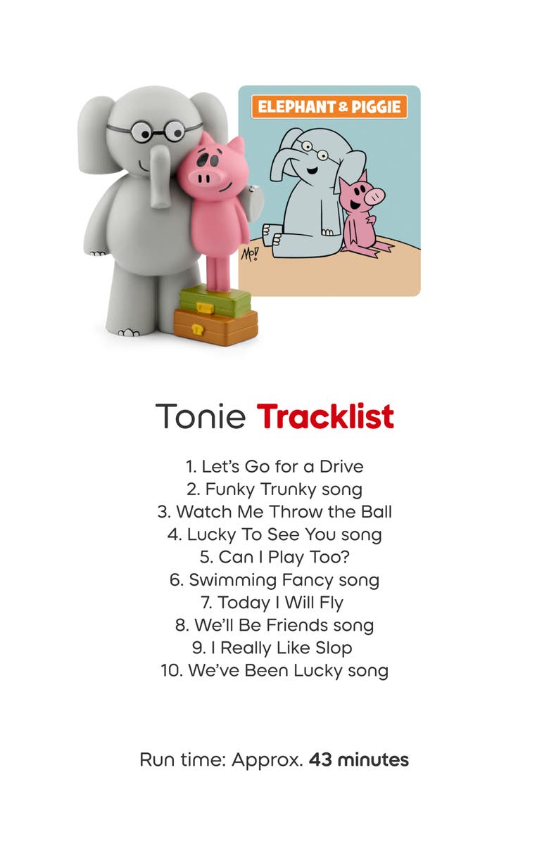 tonies 2-Pack Mo Willems Tonie Audio Character Bundle, Alternate, color, Multi