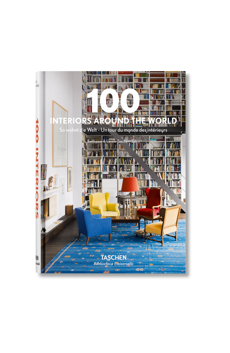 Taschen 100 Interiors Around the World, Main, color, Multicolor