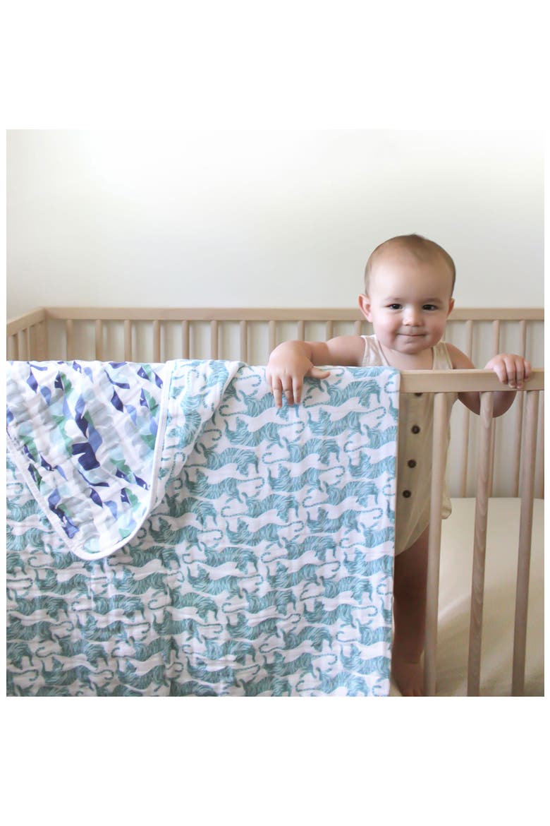 Classic Dream Blanket™, Alternate, color, DANCING TIGERS