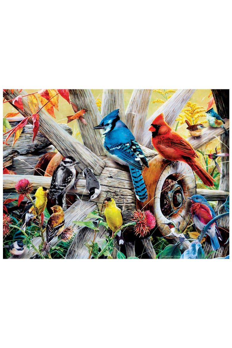 Backyard Birds 300 Piece Jigsaw Puzzle, Alternate, color, Multicolor