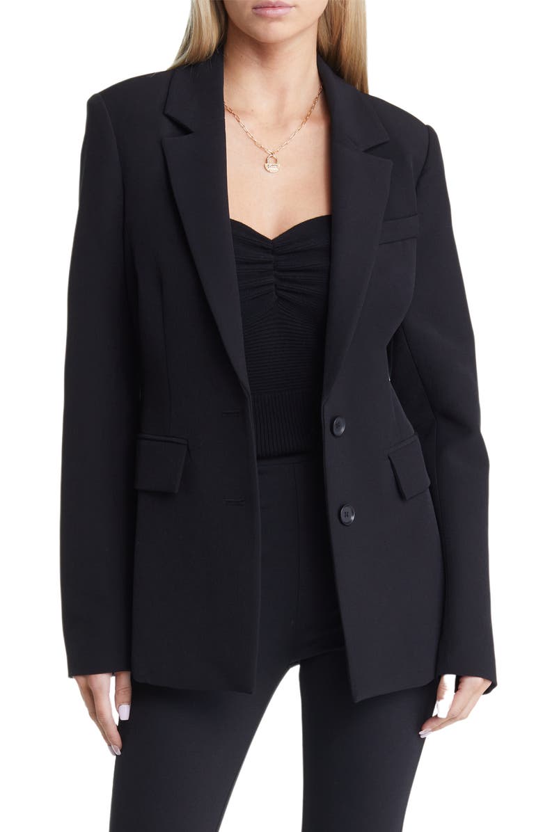 Open Edit Hourglass Blazer, Main, color,