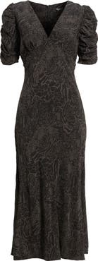 Rails Zariah Mixed Animal Print Midi Dress