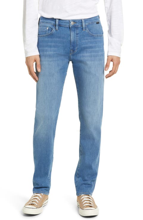 Marcus Slim Straight Jeans (Mid Brushed Feather Newport)