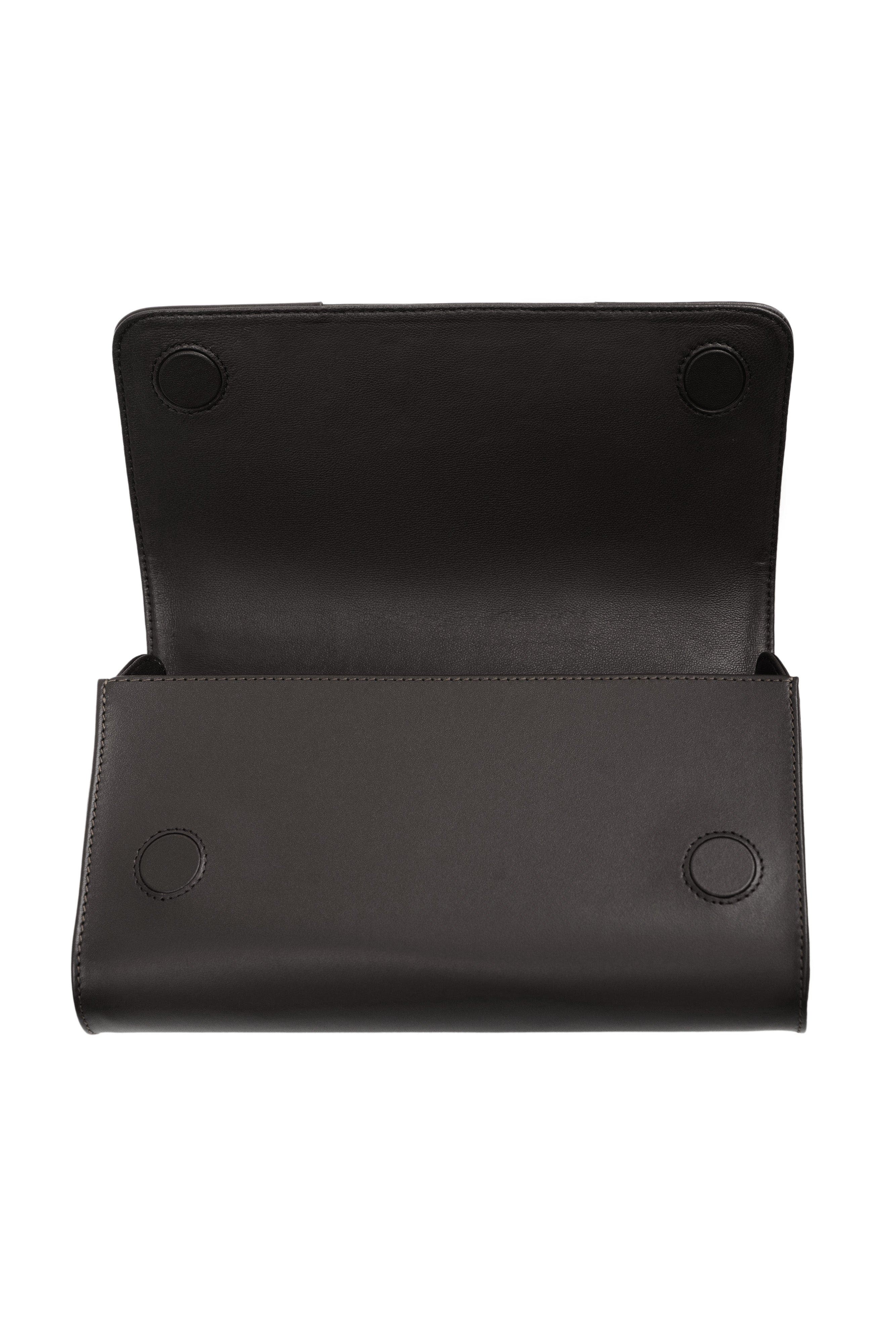 PERRIN PARIS Duelle Clutch, Alternate, color, Black