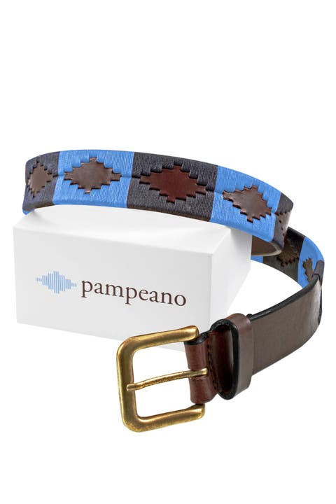 Azules Leather Belt