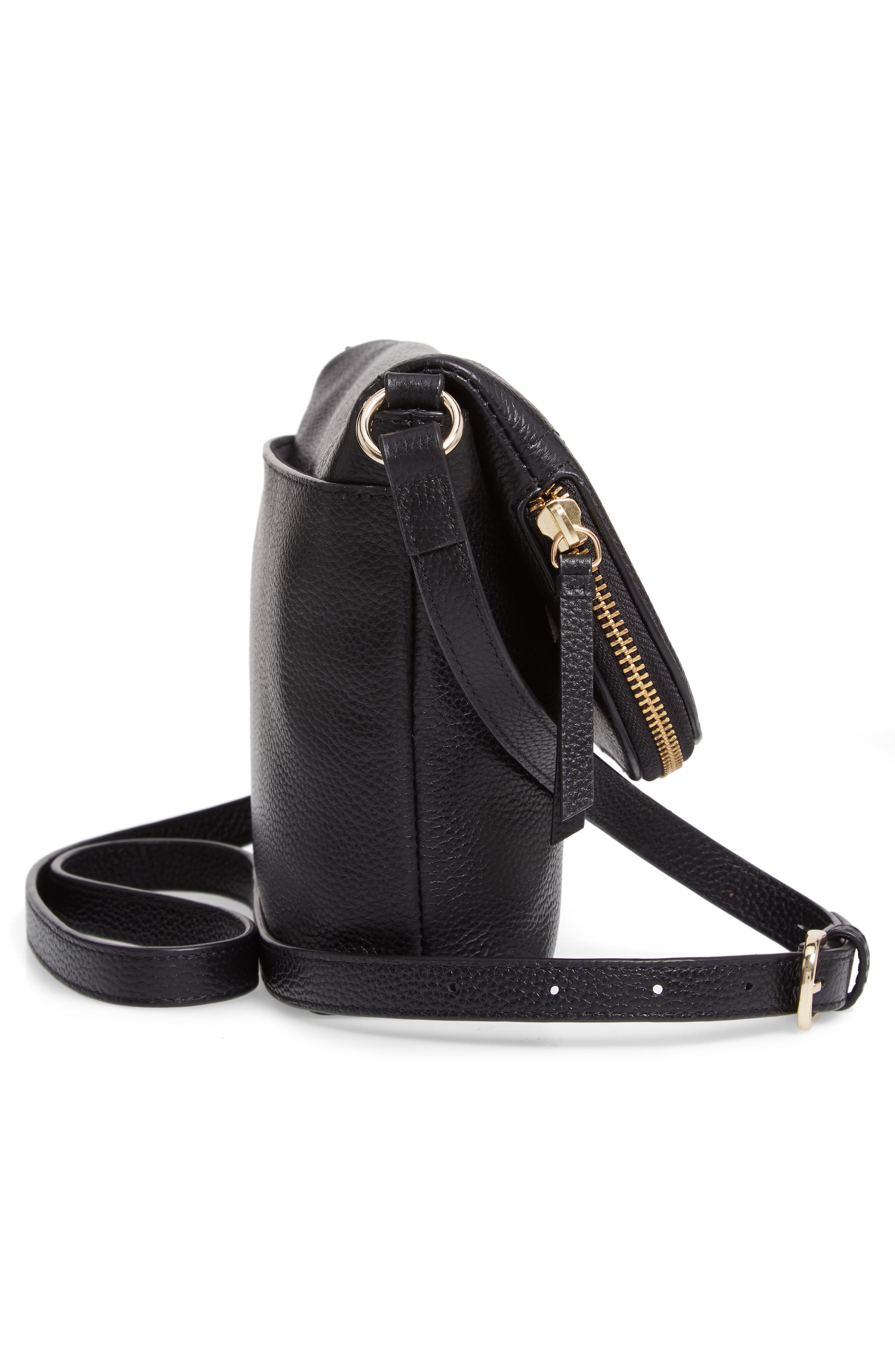 Nordstrom Annie Leather Crossbody Bag, Alternate, color, 