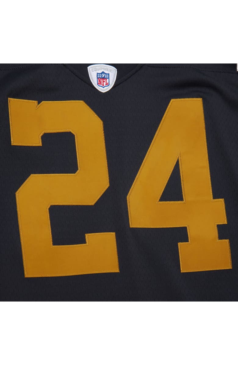 Mitchell & Ness Men's Mitchell & Ness Darrelle Revis Navy New York Jets 2008 Legacy Replica Jersey, Alternate, color, 