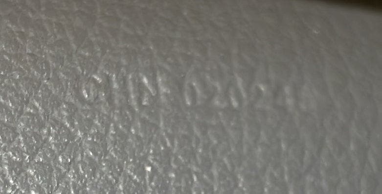 Pre-Owned Goyard Chypre Wallet on Strap Coated Canvas with Leather, Alternate, color, 