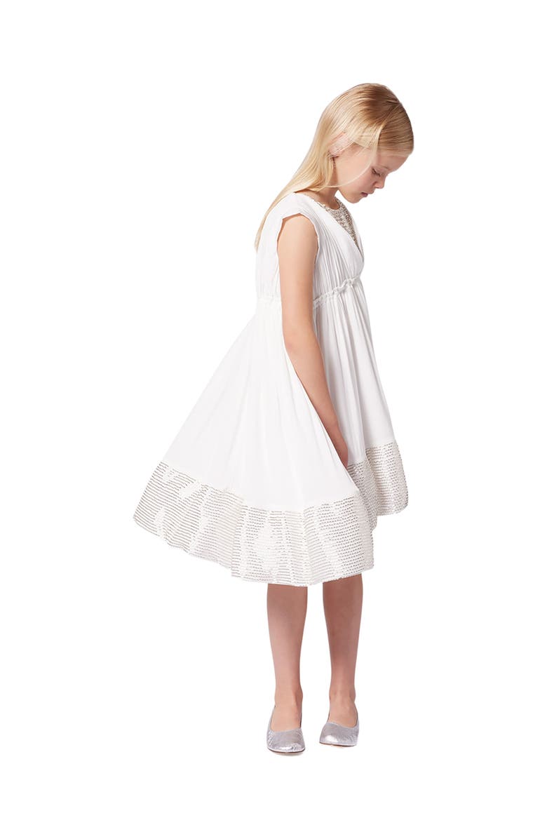 Lanvin KIDS DAZZLING EVENING GOWN, Alternate, color, 