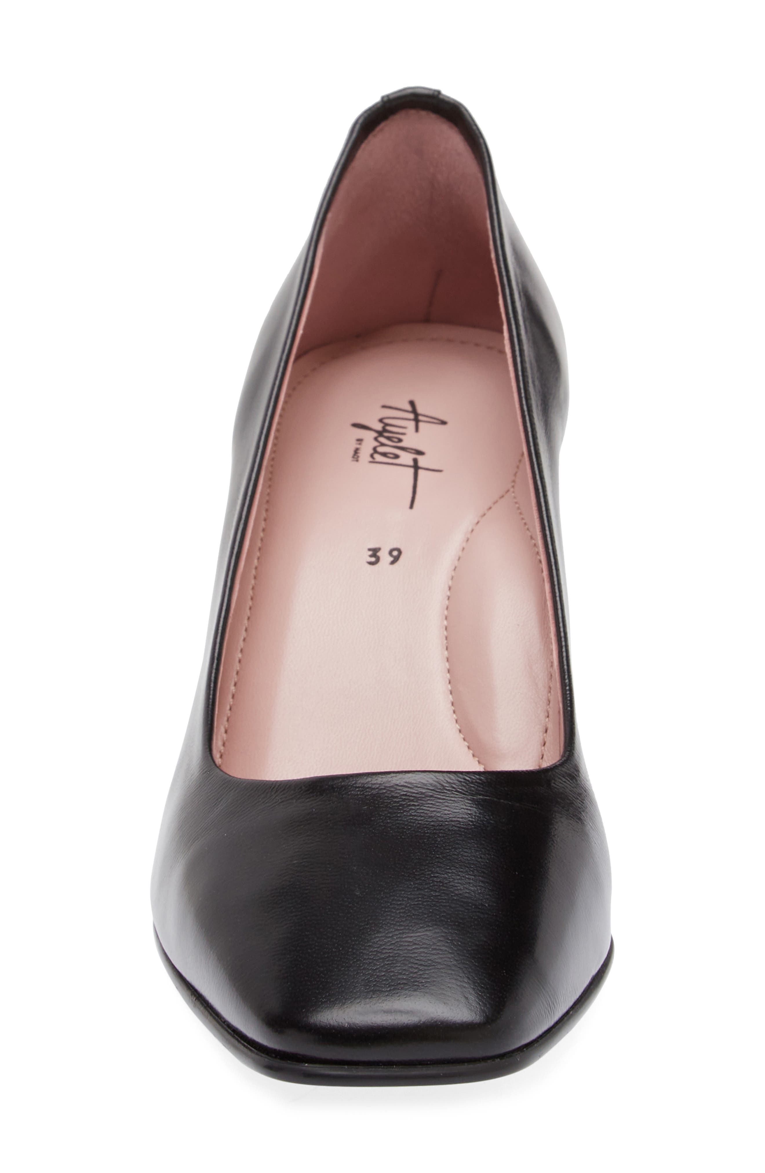 Naot Cass Patent Pump, Alternate, color, Black Sheen Leather