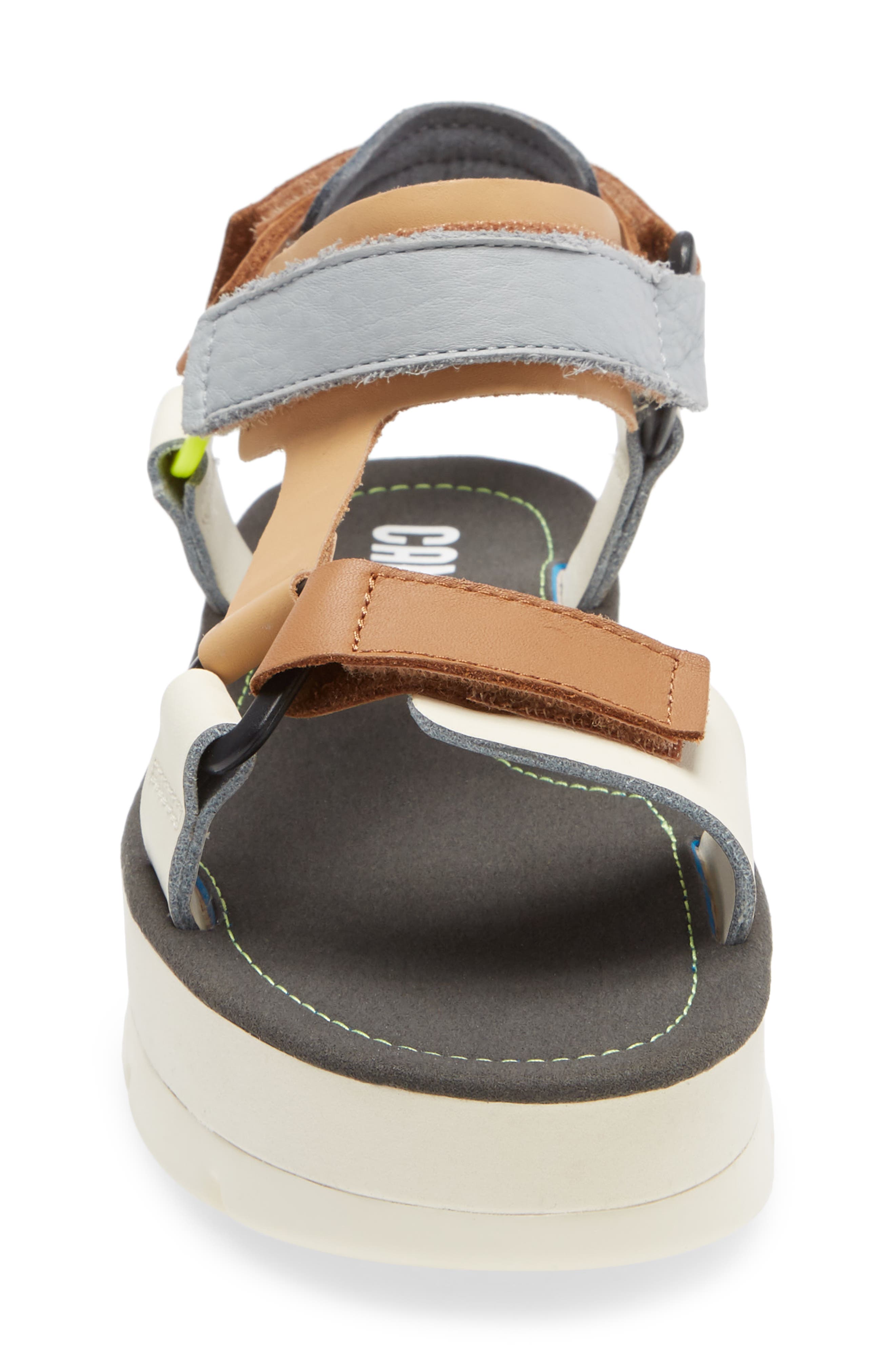 Oruga Up Sport Sandal, Alternate, color, WHITE MULTICOLOR LEATHER
