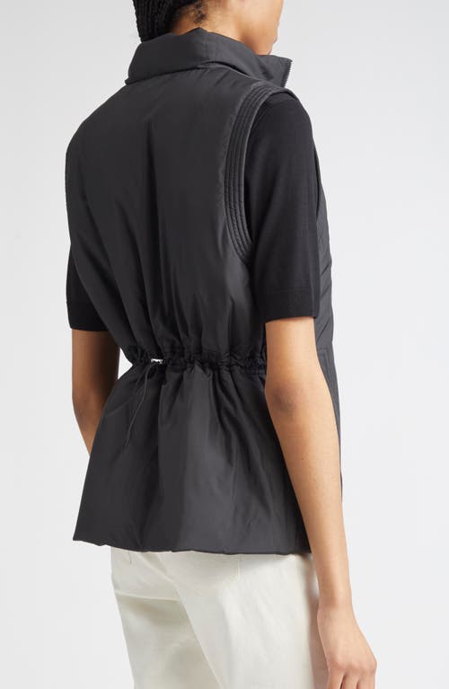 Lafayette 148 New York Reversible Quilted Vest In Black