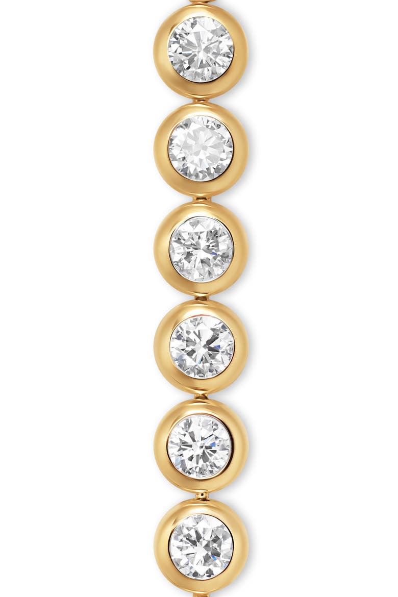 Bezel Set Diamond Tennis Bracelet, 4.7mm, Alternate, color, GOLD