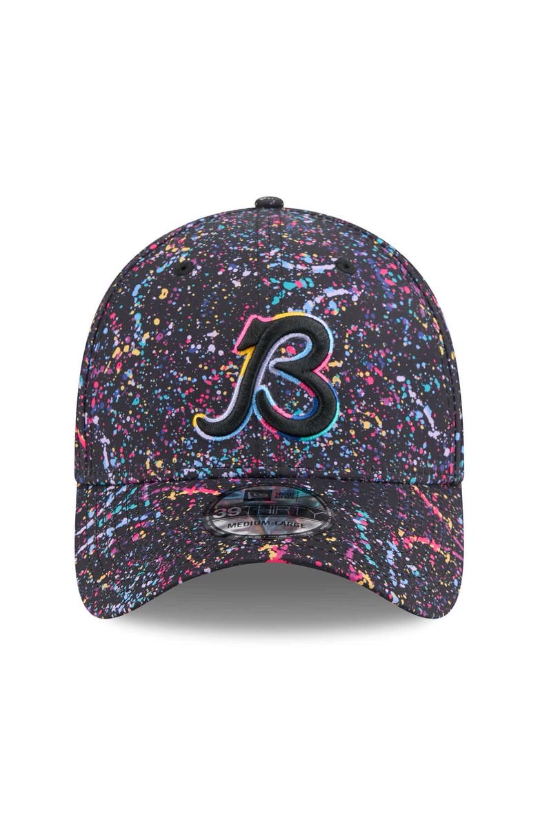 New Era Men's New Era Black Chicago Bears 2025 NFL Crucial Catch 39THIRTY Flex Hat, Alternate, color, Black