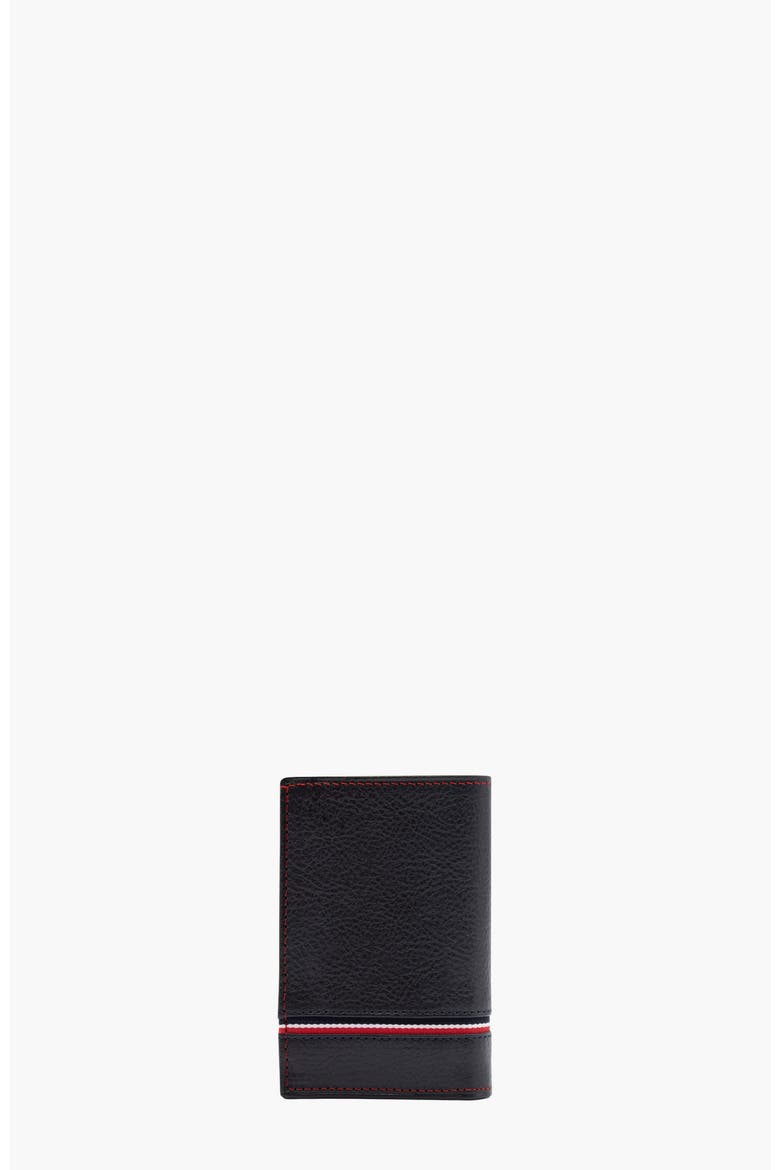 The Sailor Trifold Leather Wallet 522, Alternate, color, Navy