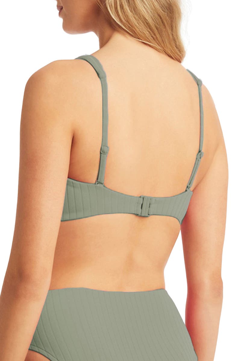 Sea Level Vesper Multifit Bralette Bikini Top, Alternate, color, 