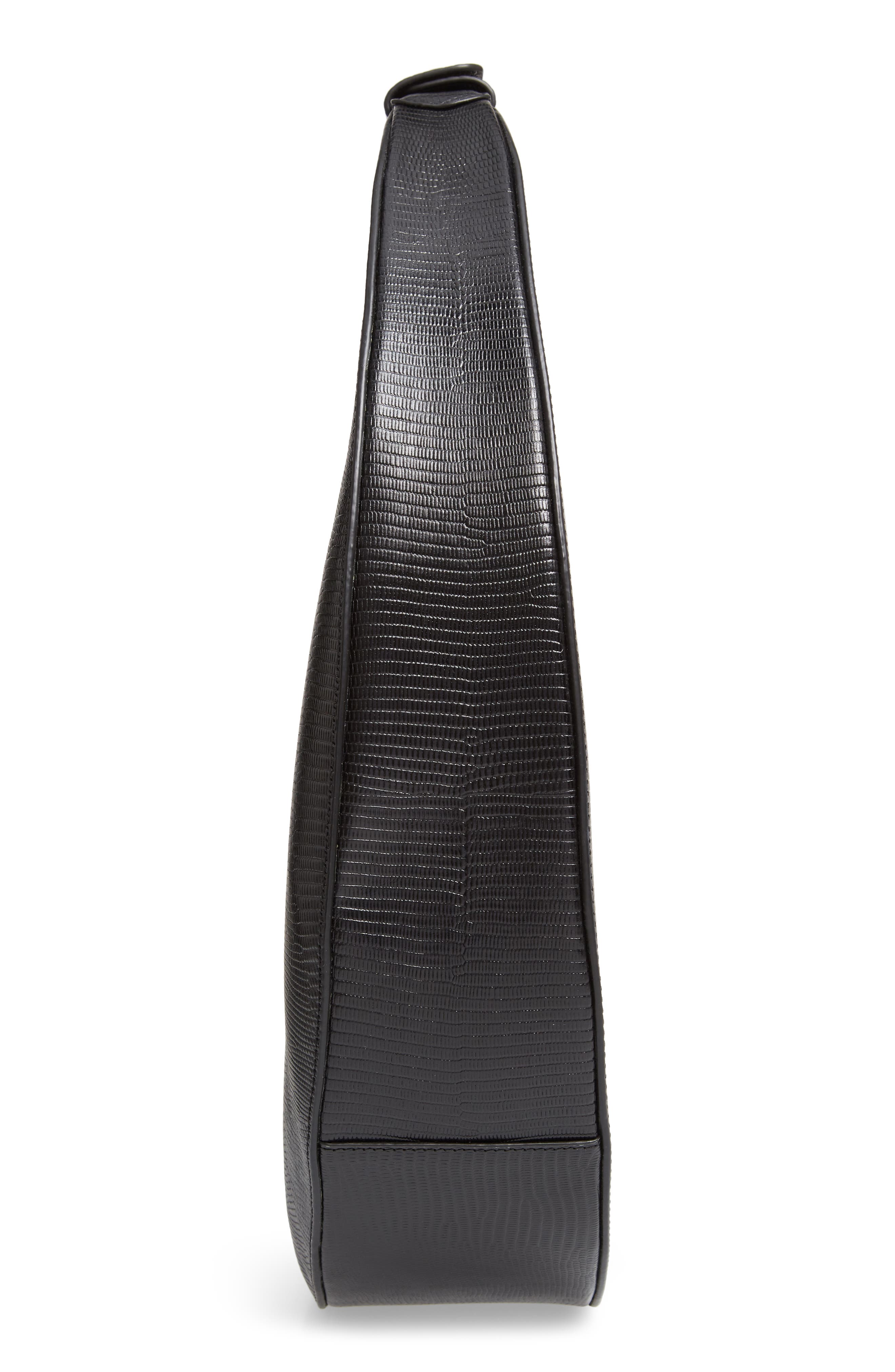 STAUD Large Moon Leather Bag, Alternate, color, 