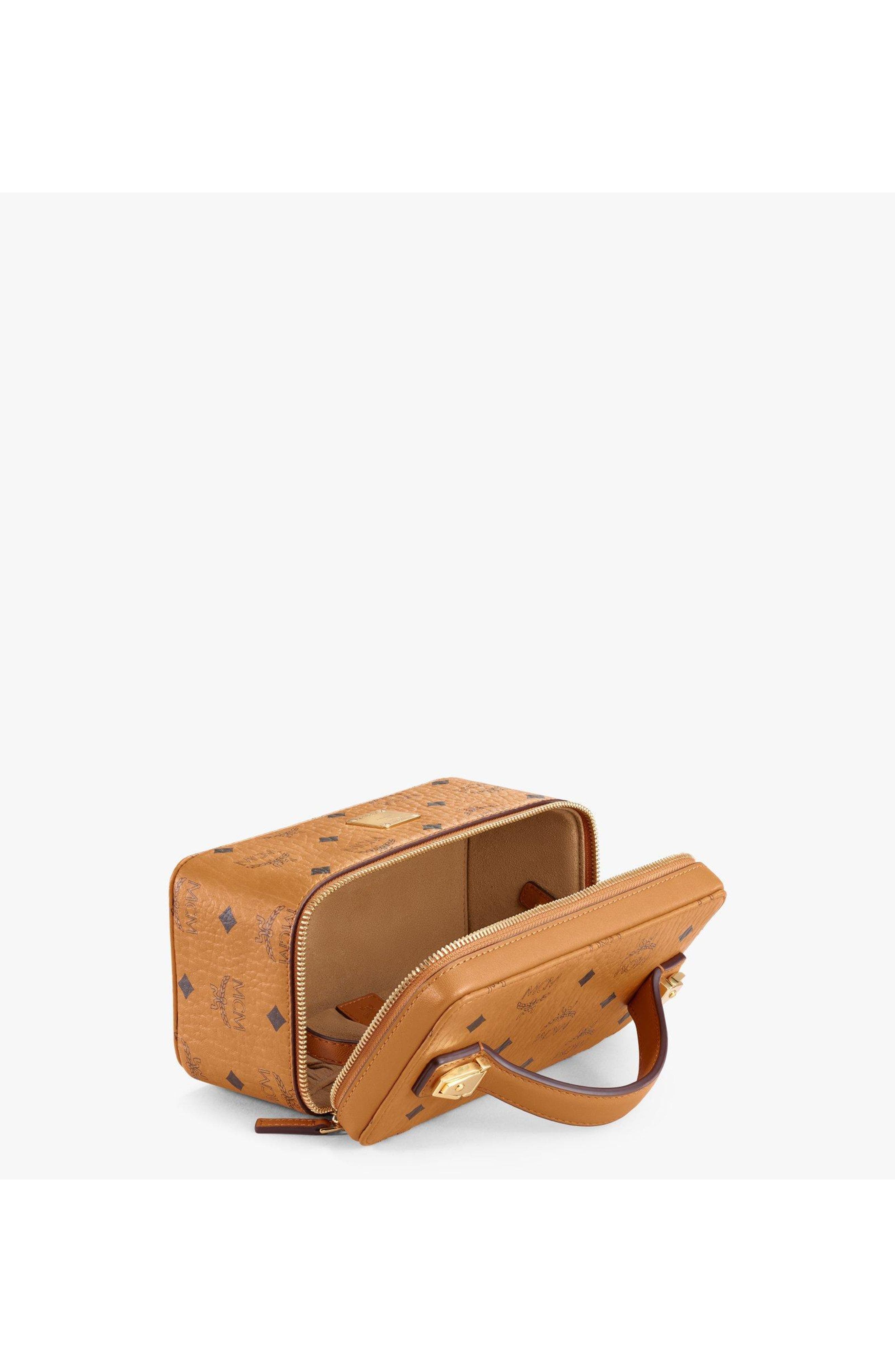 MCM Rockstar Vanity Case in Visetos Original, Alternate, color, 