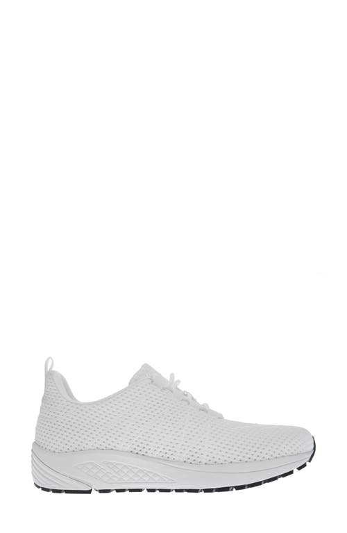 Propét Tour Knit Sneaker In White