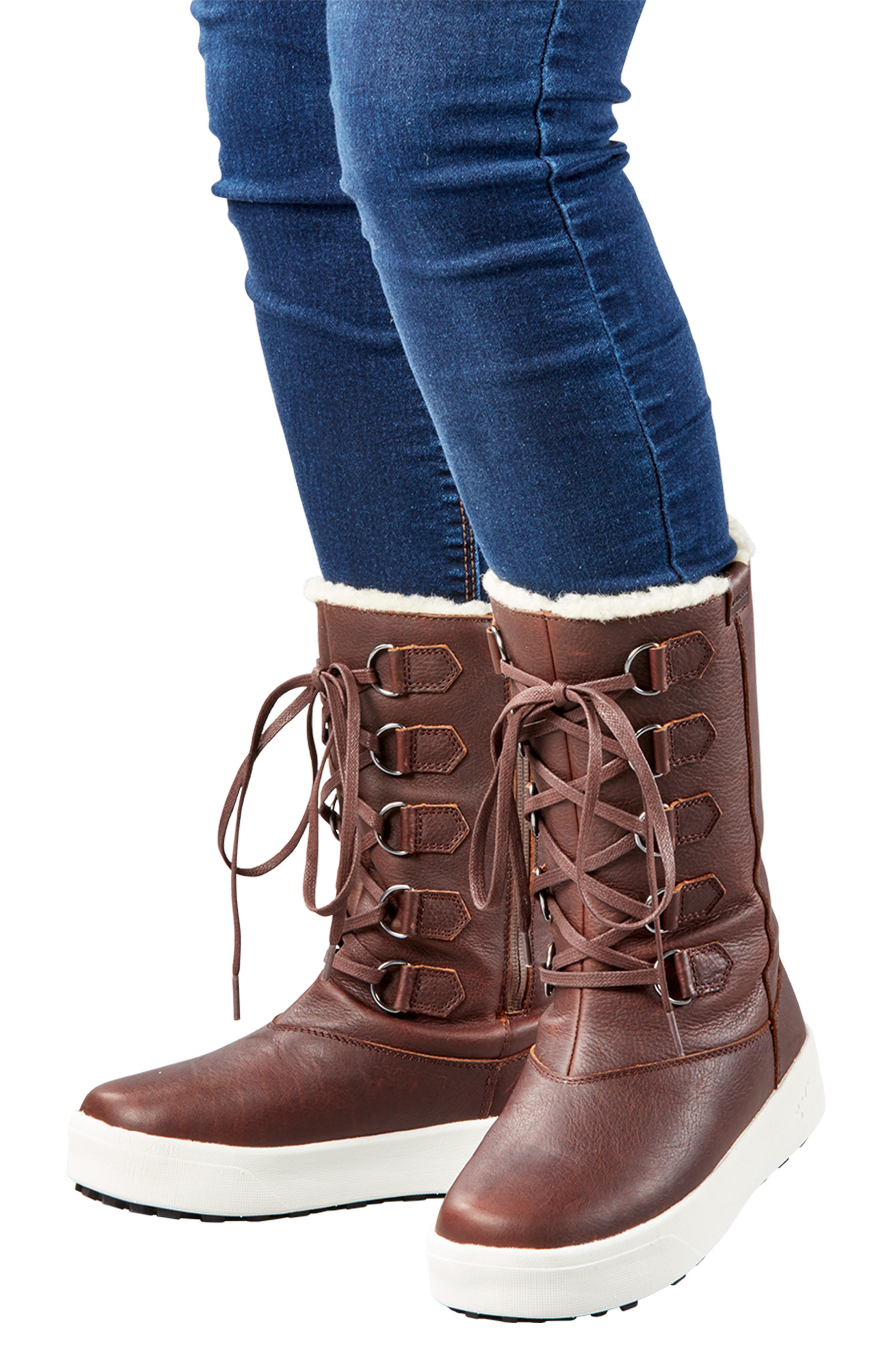 Baffin Yorkville Waterproof Winter Boot, Alternate, color, Brown