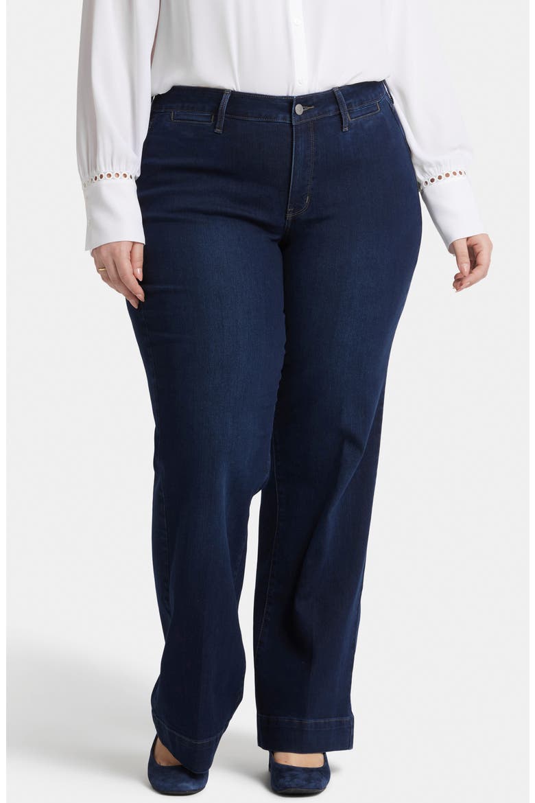 Teresa Wide Leg Trouser Jeans, Main, color, BURBANK WASH