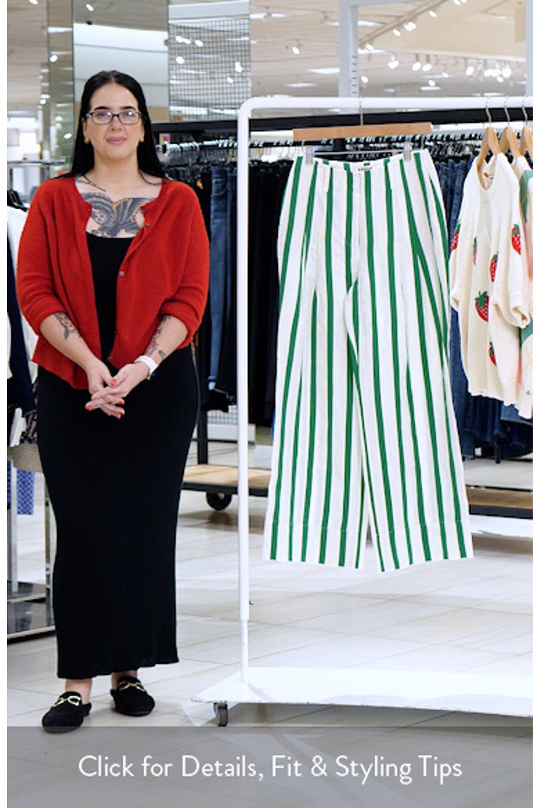 Pimlico Stripe LInen & Cotton Pants video