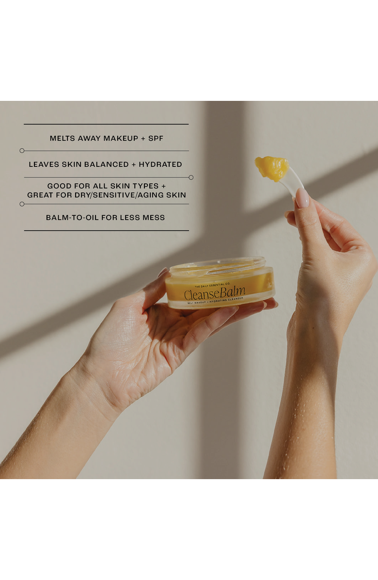The Daily Essential Co Cleanse Balm, Alternate, color, Yellow