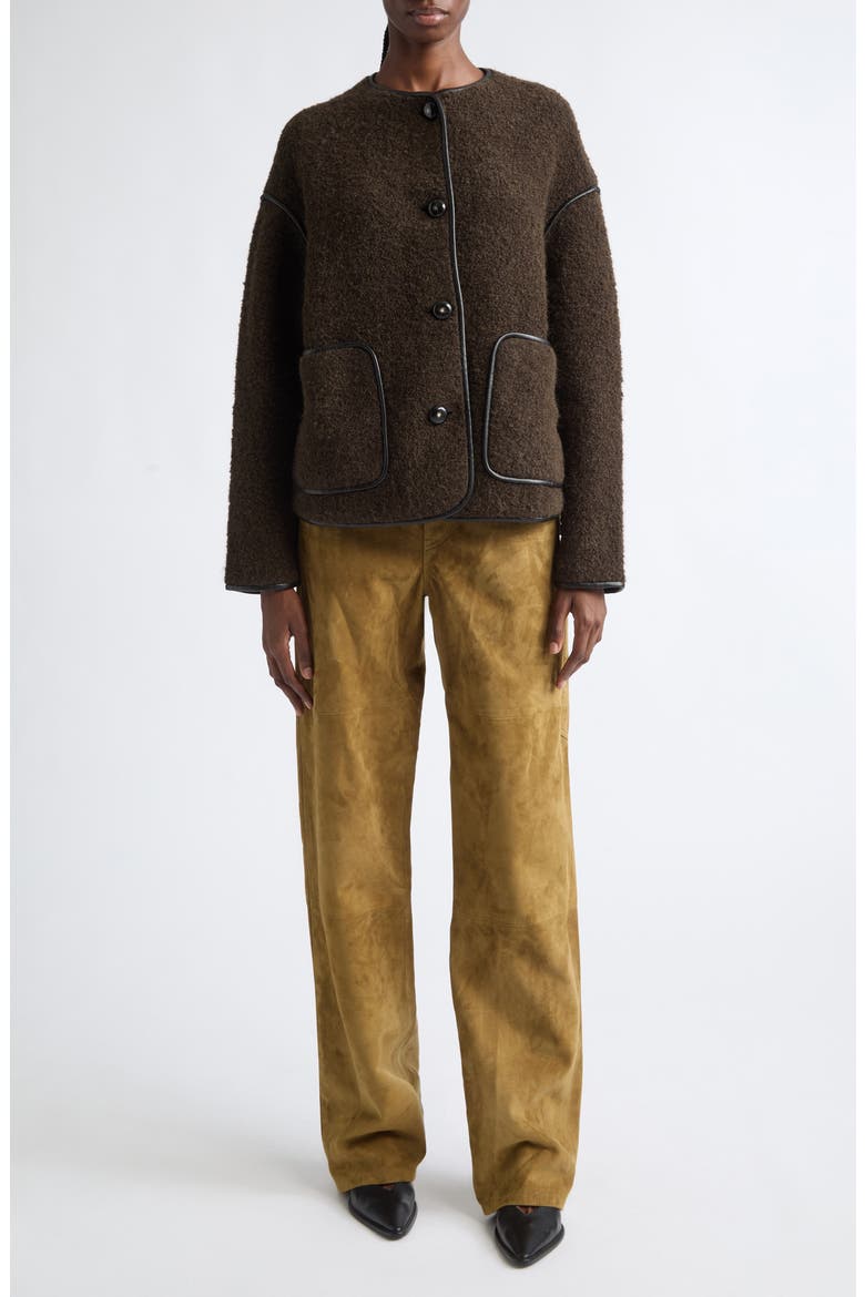 Irving Jacket, Alternate, color, FUDGE