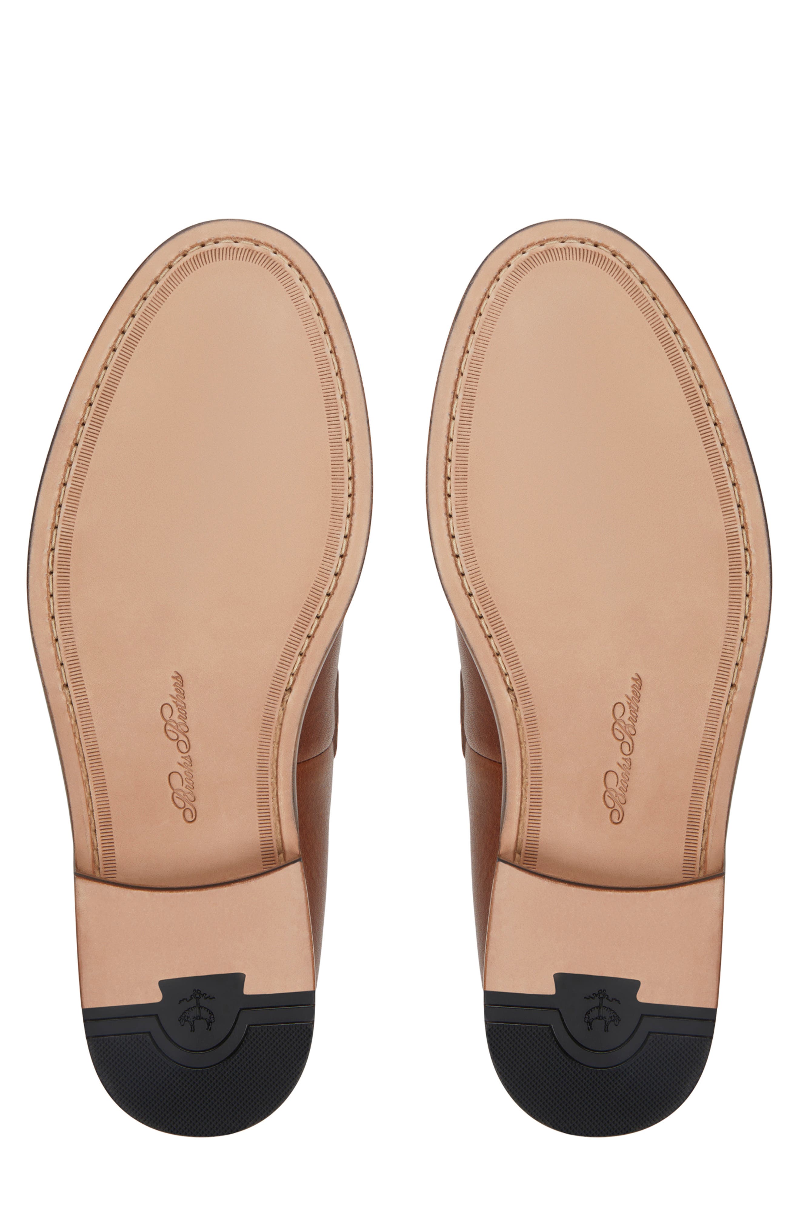 Brooks Brothers Charlton Tassel Loafer, Alternate, color, Antique Brown