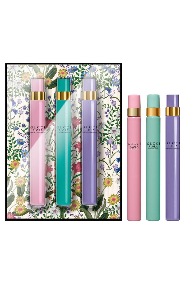 Gucci Women's 3-Piece Flora Gorgeous Gardenia Fragrance Set (Limited Edition) $114 Value, Main, color, 