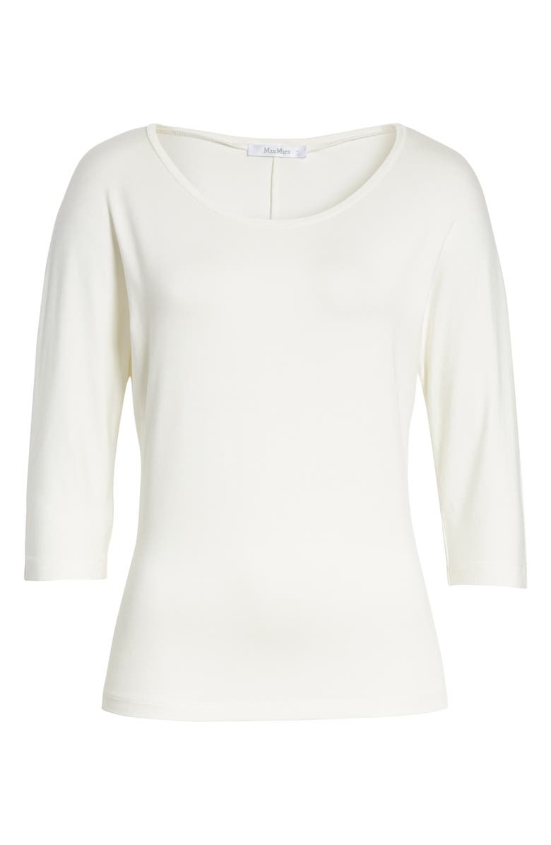Max Mara Circe Jersey Tee, Alternate, color,