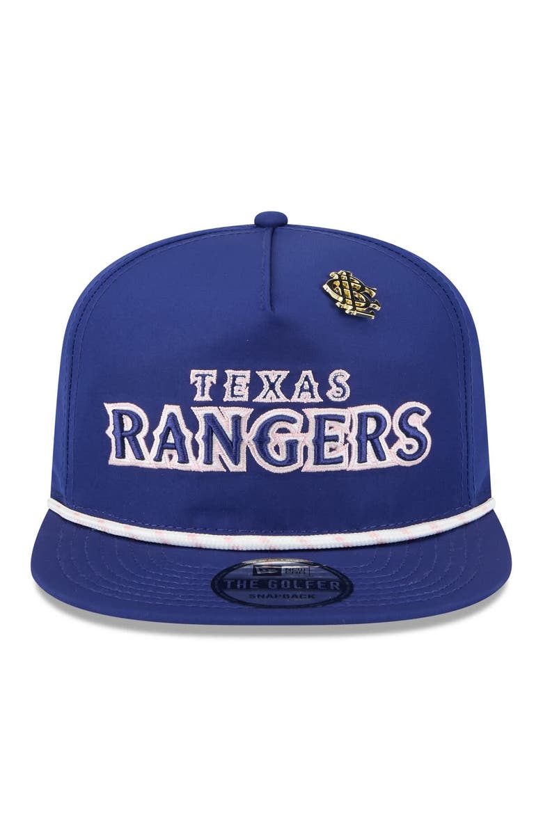 Men's New Era  Royal Texas Rangers 2025 Big League Chew Golfer Snapback Hat, Alternate, color, Royal