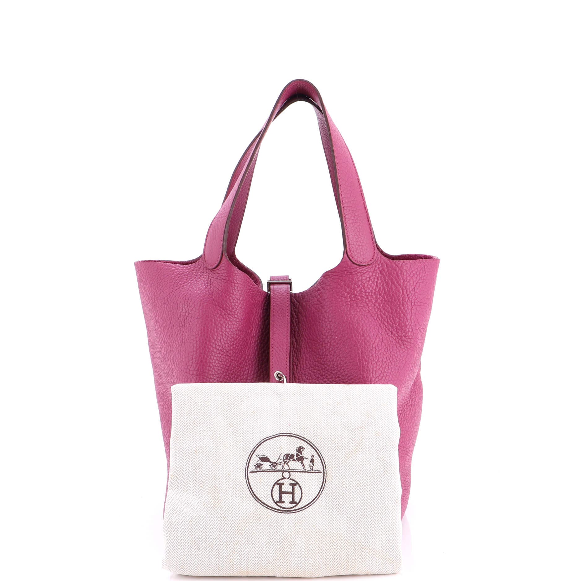 Picotin Lock Bag Clemence GM, Alternate, color, Tosca