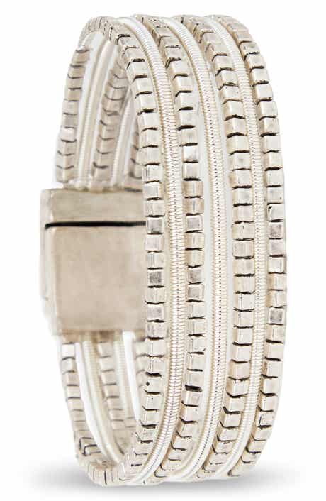 SAACHI Scarlett Beaded Layered Wrap Bracelet