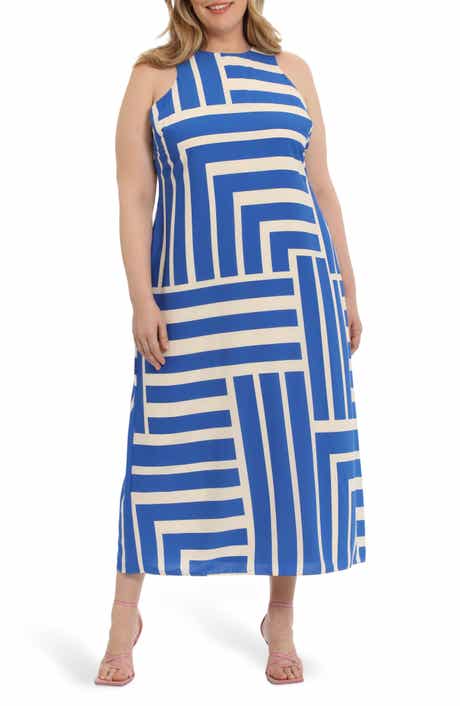Donna Morgan Print Maxi Dress