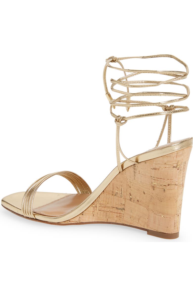 Aquazzura Trouble Maker Wedge Sandal, Alternate, color,