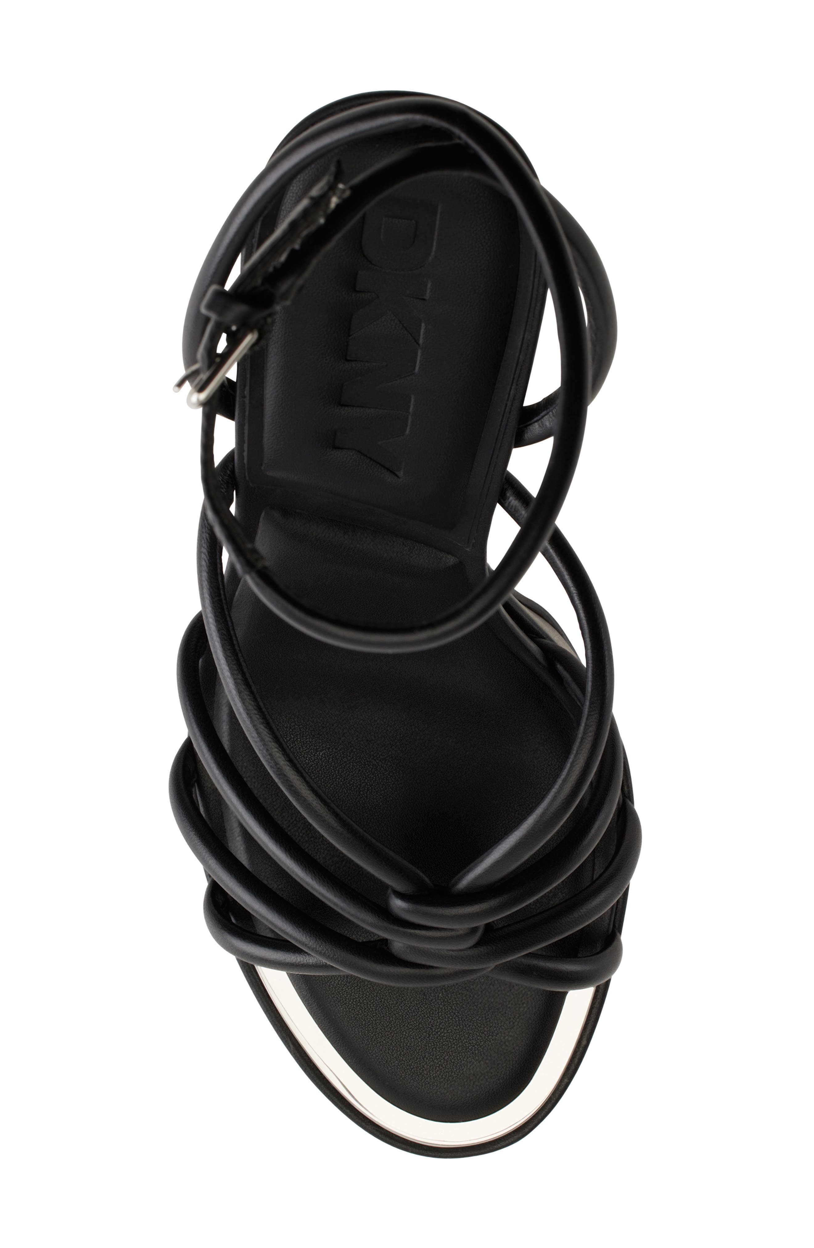 Delicia Ankle Strap Platform Sandal, Alternate, color, BLACK