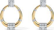 Mindi Mond Clarity Knocker Diamond Earrings