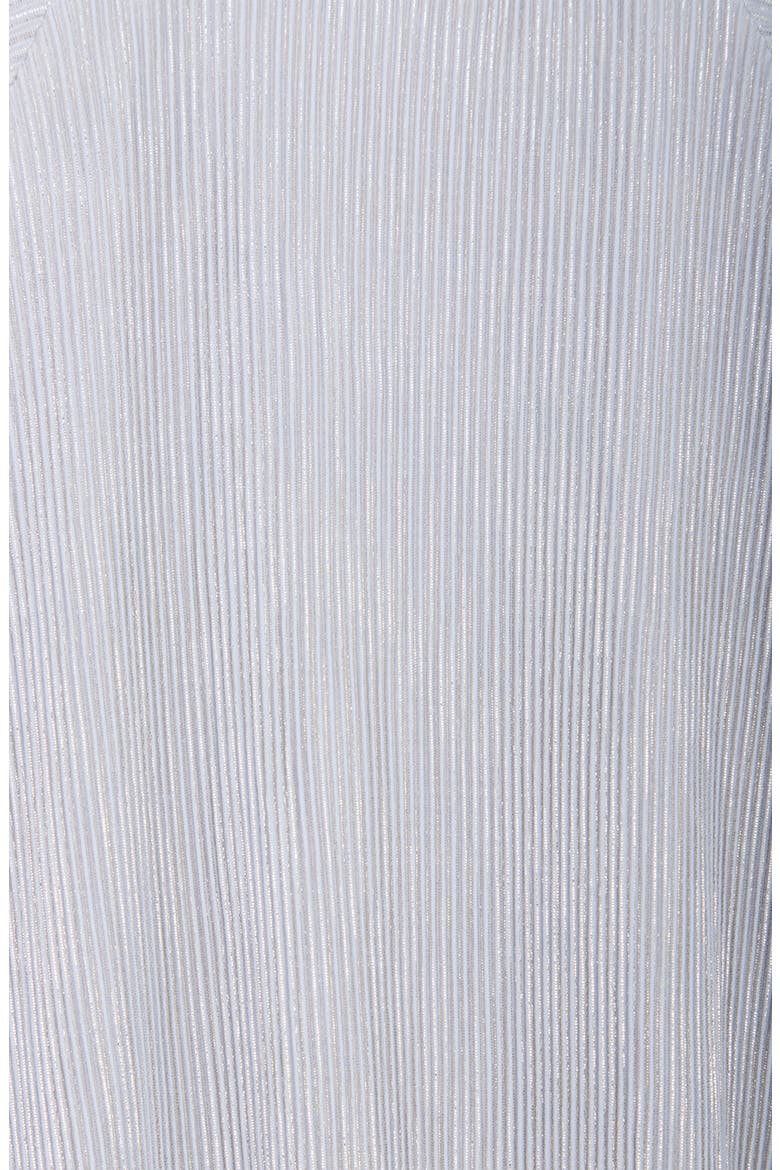 Pleated Shimmer Duster, Alternate, color, GREY