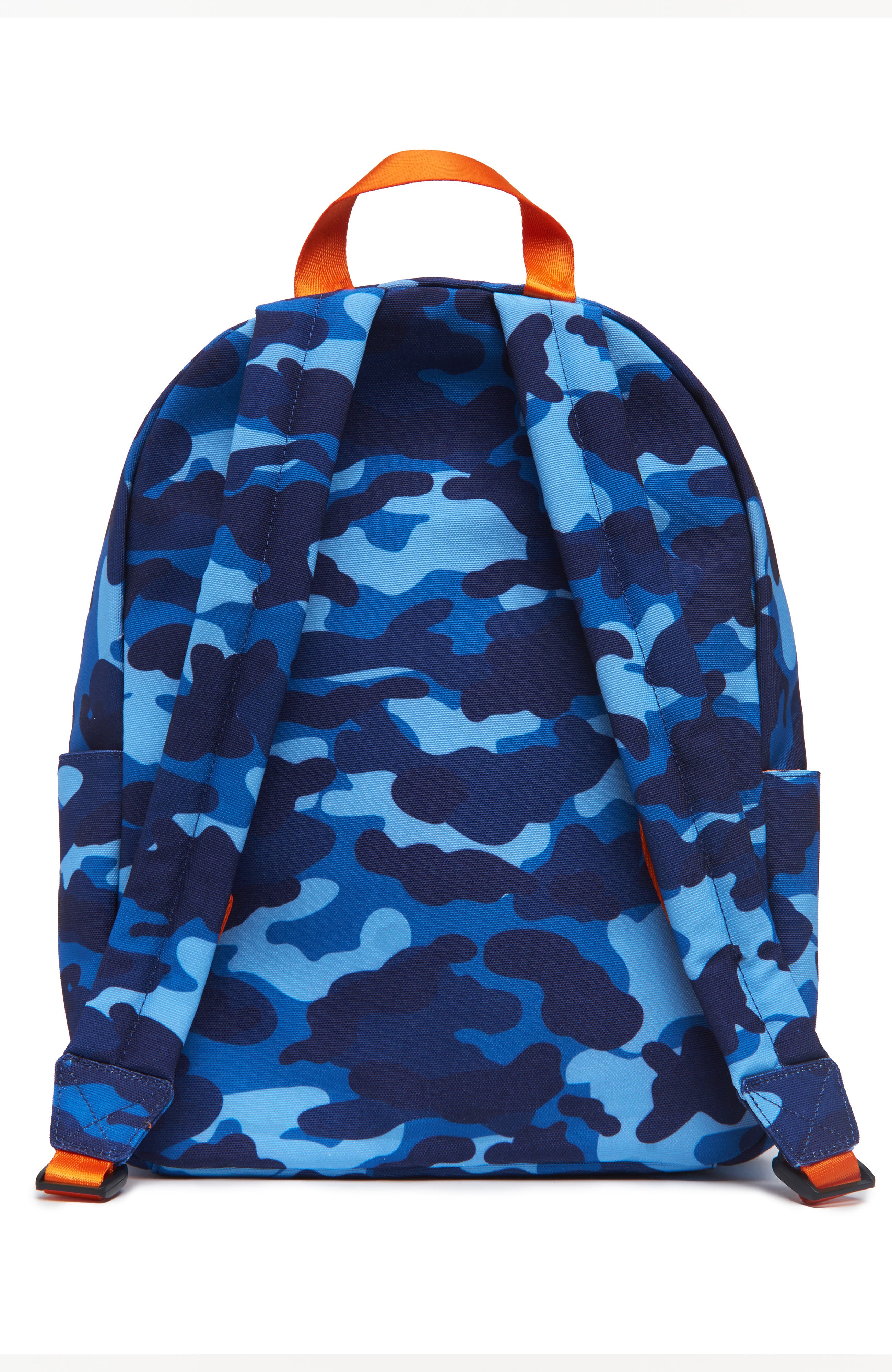 Little Chicken Kids' Camo Backpack, Alternate, color, Blue Multi